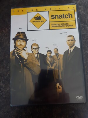 Snatch Deluxe Edition 2005 DVD Movie Widescreen Good Condition