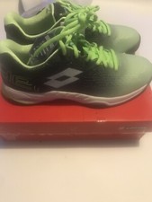 Lotto Superrapida 100 Apple Green/black/ Running Trainers white Size UK 8.5-