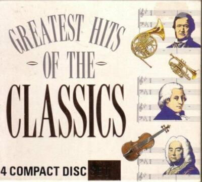 Greatest Hits of the CLASSICS: 4 Compact various CD unknow Free UK P&P Audio CD