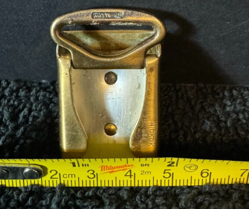 Vintage Hickok Belt Buckle Steam Engine Railroad 1960/70's