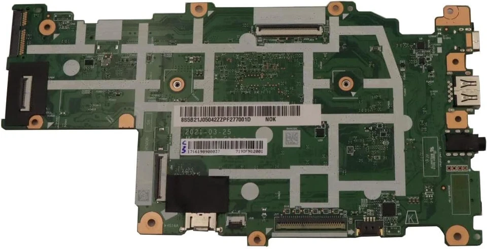 5B21L81770 For Lenovo 100e Chromebook GEN 3 Motherboard W/N4500 CPU 4G 32GB EMMC - Image 2 of 3