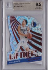 LUKA DONCIC 2020-21 Panini Revolution Tmall LIFTOFF! Asia Red BGS 9.5 #8 Pop 1