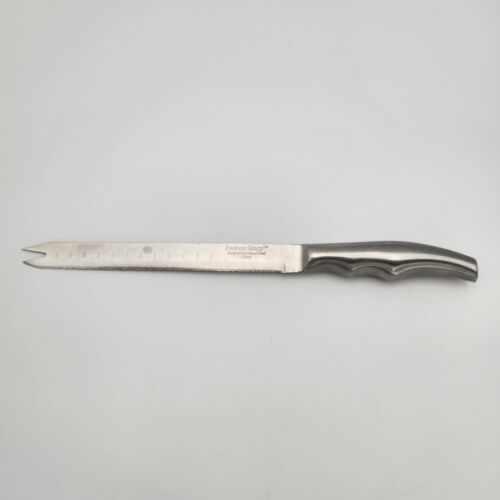 Forever Sharp Surgical Stainless Steel 8 Inch Blade Carving Knife Metal Handle