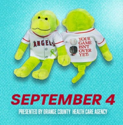 Los Angeles Angels Rally Monkey SGA 9/4/22, New In Package | eBay