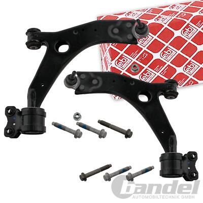 2x FEBI QUERLENKER VORDERACHSE passend für UNTEN FORD FOCUS 2 FOCUS C-MAX C-MAX