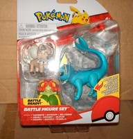 Pokemon Figuren-3Er-Set Aquana,Blubella,Wuffels Je 4-7 Cm Manga Neu,Ovp,Lizenz