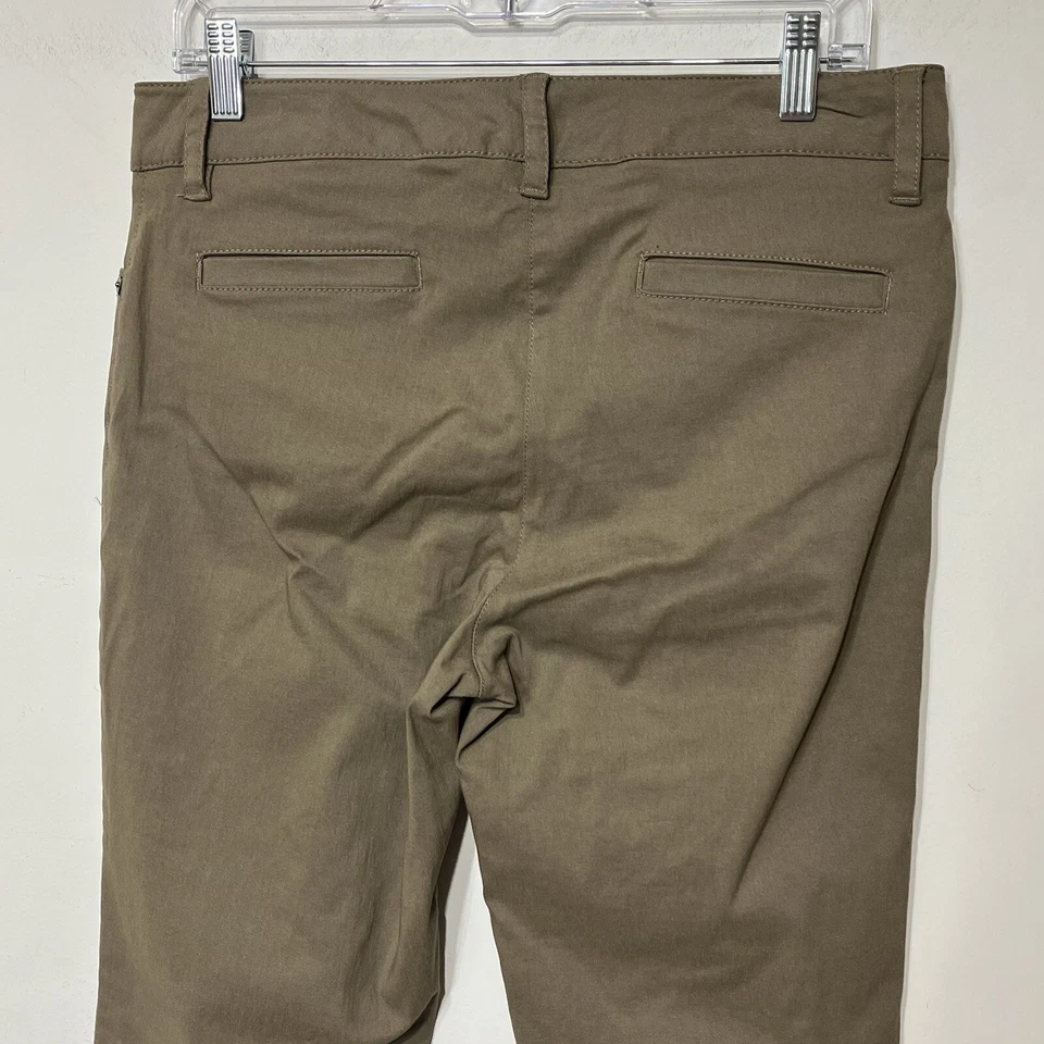 ND New Directions Women's Size 10 Wheat Brown Slim Leg Stretchy Pants - Image 4 of 4