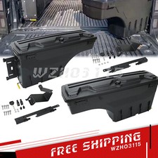 For 19-21 Chevy Silveradogmc Sierra Truck Bed Storage Case Tool Box Leftright