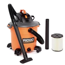 NEW Ridgid 16 Gal. 5-Peak HP NXT Wet/Dry Shop Vacuum with Filter Locking Hose