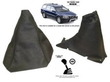 Schaltsack Handbremsmanchette Fur Volvo XC70 2002-2007 Leder Graphit