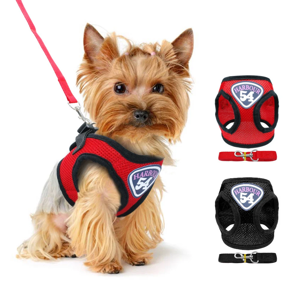 New Dog Harness for Small Dogs Leash and Collar Set Chihuahua