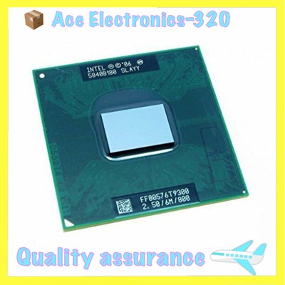 Intel Core 2 Duo T9300 Dual-Core 2.5GHz 800MHZ Socket P Processor CPU