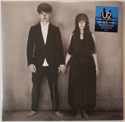U2: Songs of Experience SEALED Cyan Blue Vinyl 2x LP NEW
