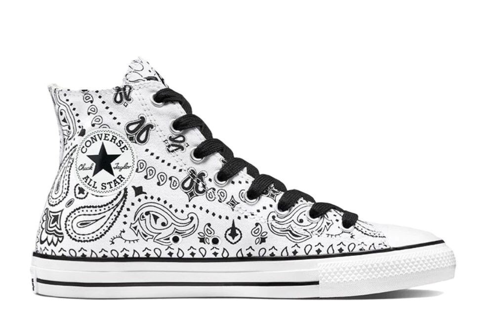 Converse x Sammy Baca CTAS Pro Hi \'Bandana Print\' Shoes Mens Sz 9.5 A02085C s-l400.jpg main image 2