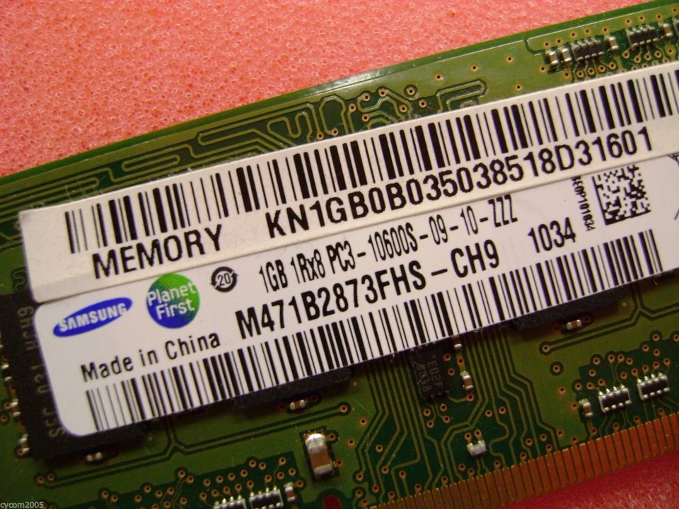 Gateway NV55 * M471B2873FHS-CH9 * Samsung 1 GB PC3-10600 DDR3-1333 - Image 4 of 4