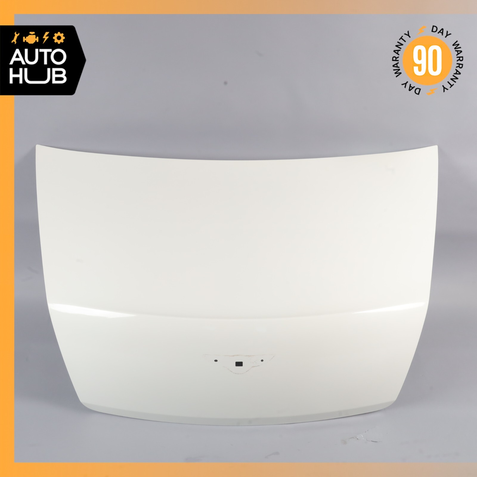 06-13 Bentley Continental Flying Spur Trunk Lid Panel Assembly White OEM 80k