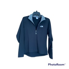 The North 1/4 Full Zip Black Lightweight Jacket S
