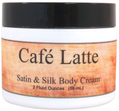 Cafe Latte Satin and Silk Cream, Body Cream, Body Lotion