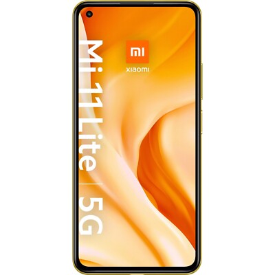 Xiaomi Mi 11 Lite 5G 128 GB + 8 GB RAM Citrus Yellow