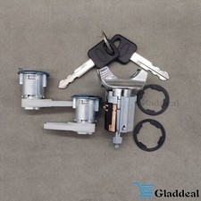 IGNITION & DOOR LOCK CYLINDER SET FOR 92-96 BRONCO F-150 F-250 F-350 KEYED ALIKE