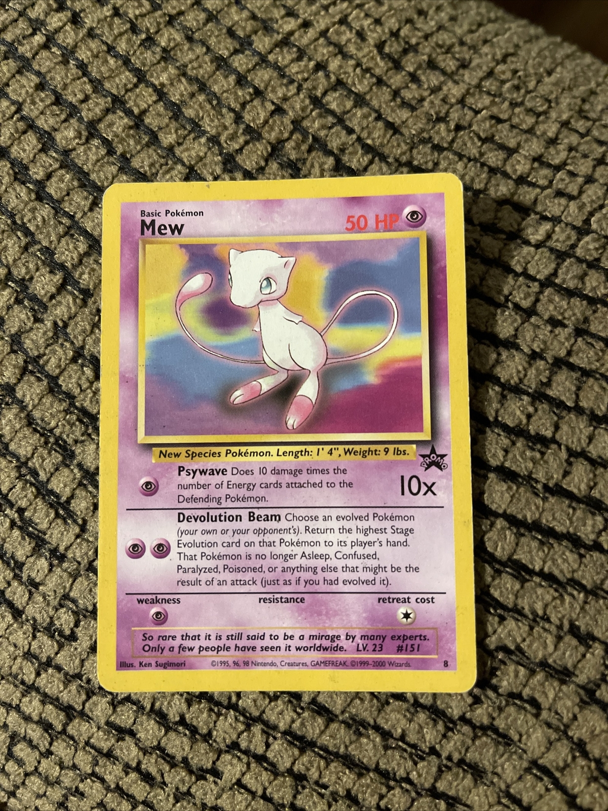 Mew First Pokemon mew 1st edition 23/151 | eBay