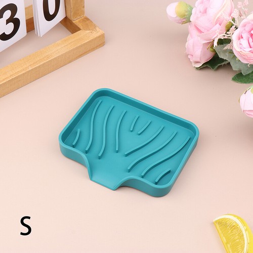 Kitchen Sink Sponge Holder Soap Dish Holder Self Draining Anti-slip Storage Rack - Picture 16 of 22
