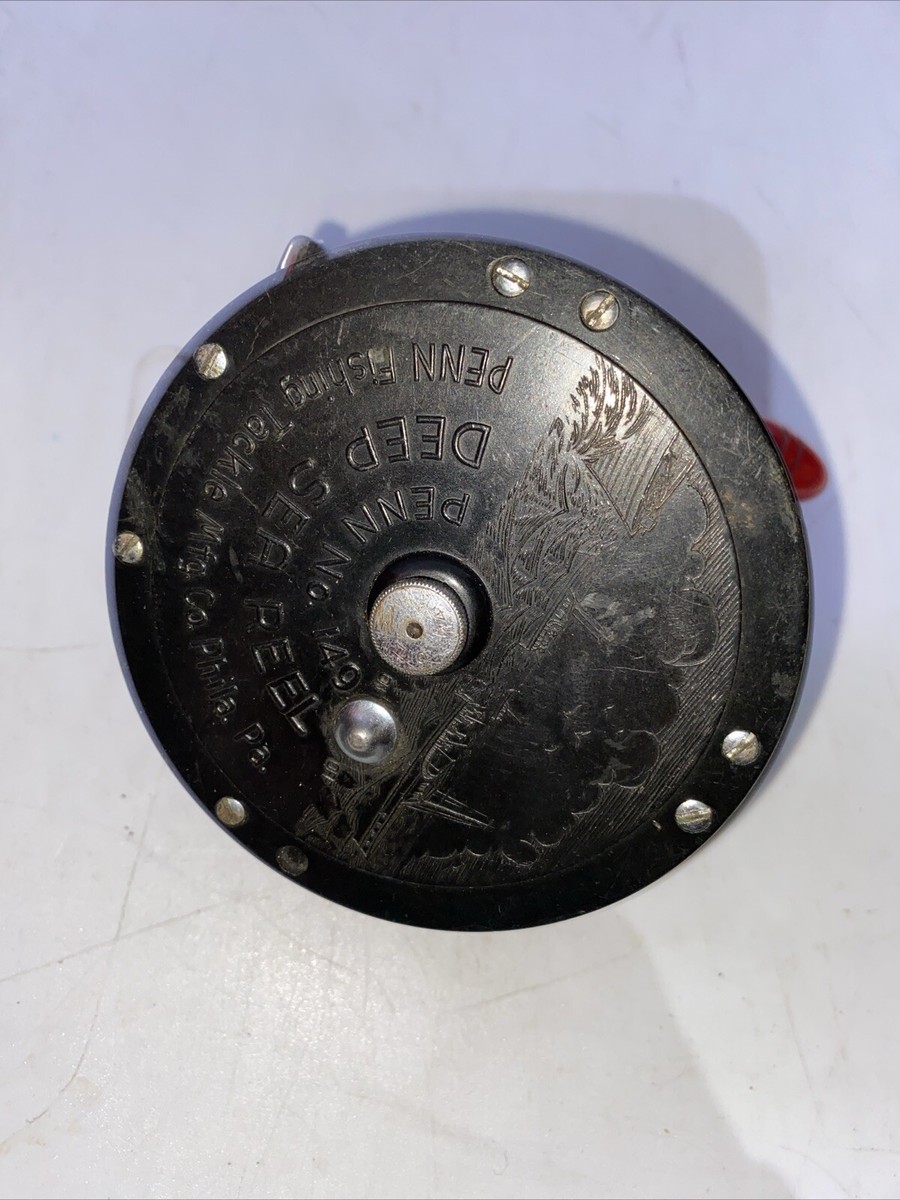 Vintage Penn Deep Sea Fishing Reel Made In USA