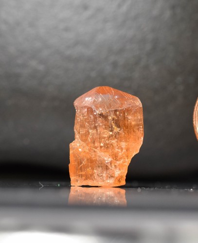 Imperial Natural Topaz Crystal Facet Grade Rough Brazil - Picture 3 of 12