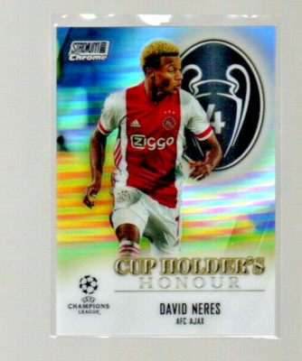 2020-21 Stadium Club Chrome Cup Holder's Honour #CHH-ADN David Neres FC Ajax