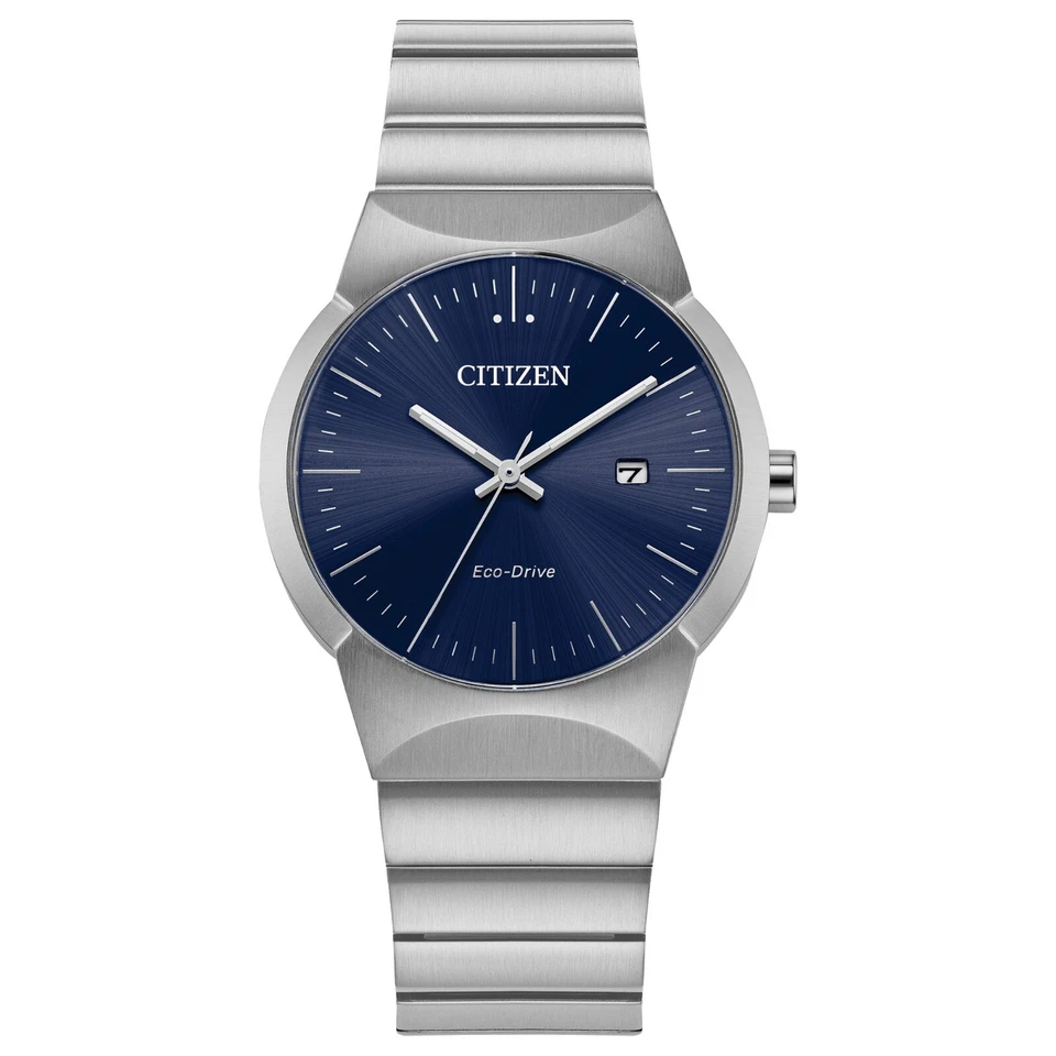 Citizen Eco-Drive Women's Axiom Silver Stainless Steel Watch 32MM EW2670-53L