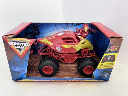 MONSTER JAM 2.4 GHz REMOTE CONTROL MONSTER TRUCK -2024 MARVEL IRON MAN 1:24 - Picture 15 of 15