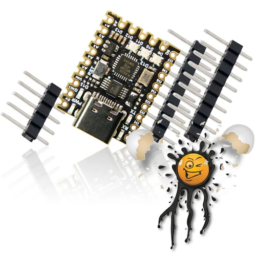 ATMEGA328P NANO V3.0 USB-C Super Mini Development- Board 6 analog 16 digit 16MHz
