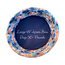 FREE USA Ship LARGE Handmade Fleece Whelping Kiddie Pool Liner Dog Blanket