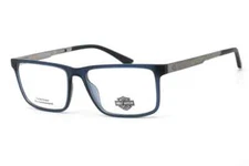 Harley Davidson HD0922 Matte Blue 091 Plastic Optical Eyeglasses Frame 54-16-145