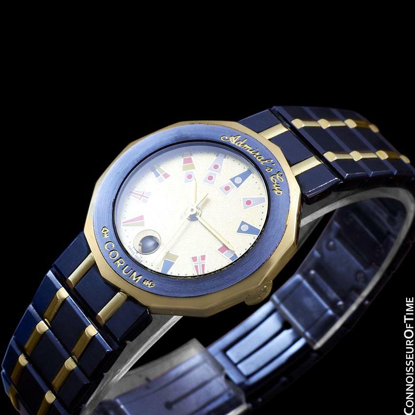 CORUM ADMIRAL'S CUP Ladies Nautical Watch - Solid 18K Gold