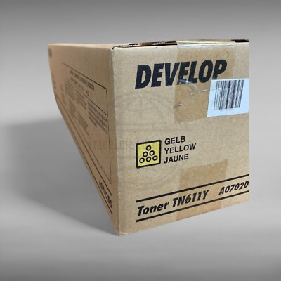Original Develop Toner Yellow A0702D0 for Ineo Plus 451 550 650 NEU OVP