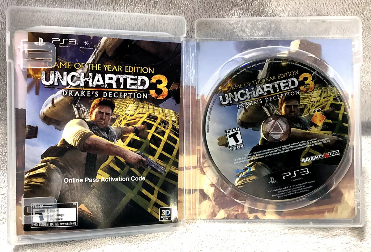 Uncharted 3: Drake's Deception - Playstation 3