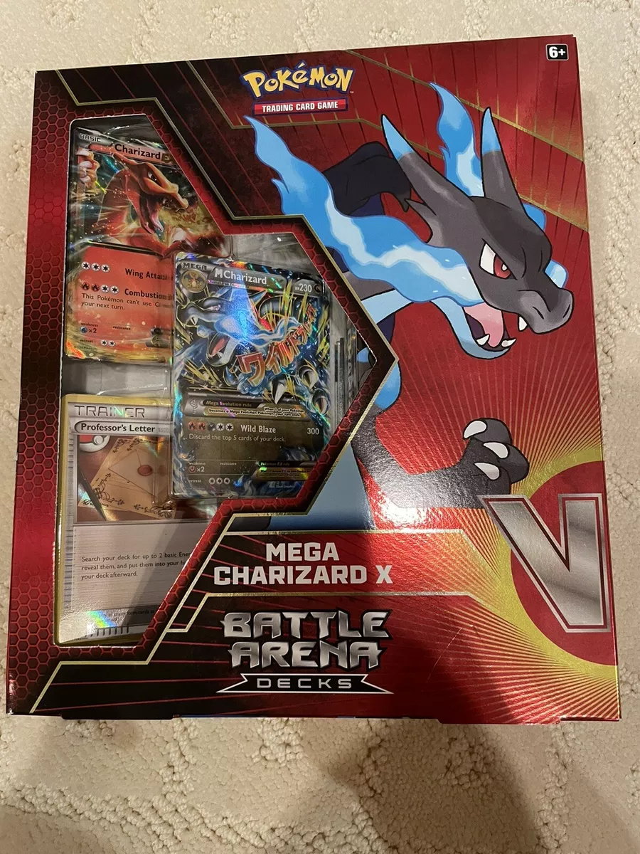 Pokemon Mega Charizard X Battle Arena Deck - TCG Cards EX - Recaptured LTD