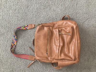 Cute Brown Cross Over/Backpack Bag