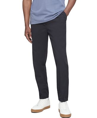 Calvin Klein Men's Move 365 Woven Joggers Black Beauty Size L  12167