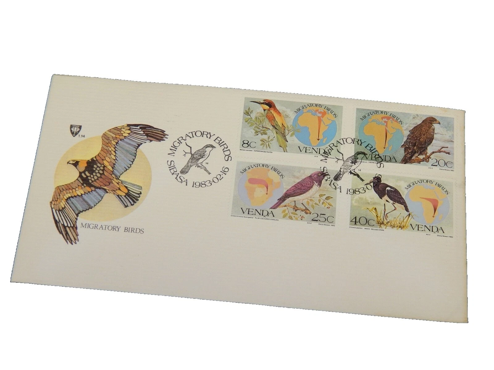 Birds Cover South African Stamps (1961-Now)