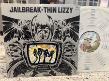 THIN LIZZY JAILBREAK NM TO UNPLAYED VINYL LP 1978 Mercury MASTERDISK GK PRESS