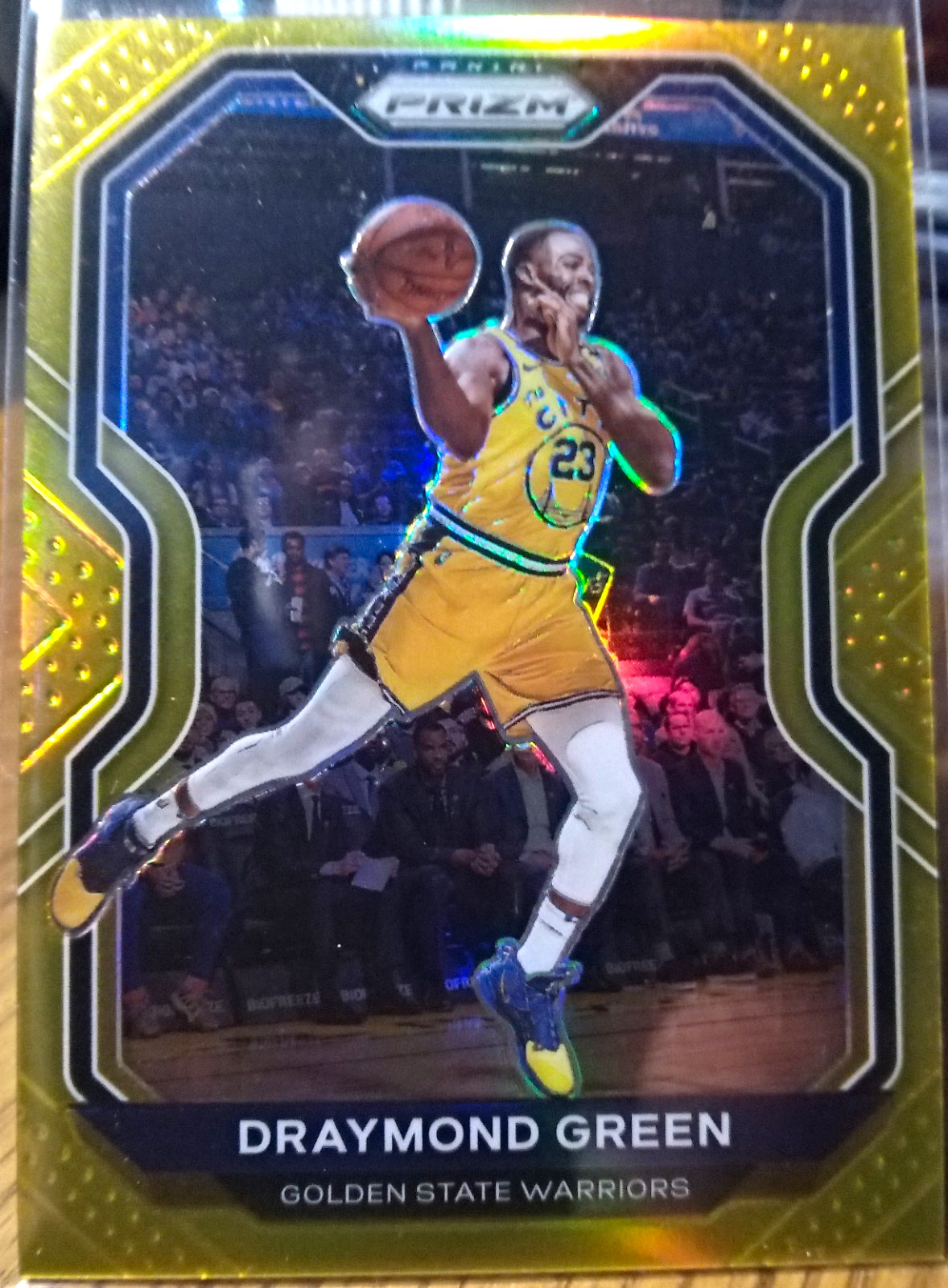 2020-21 Panini Prizm Gold Wave Prizm 04/10 #123 Draymond Green