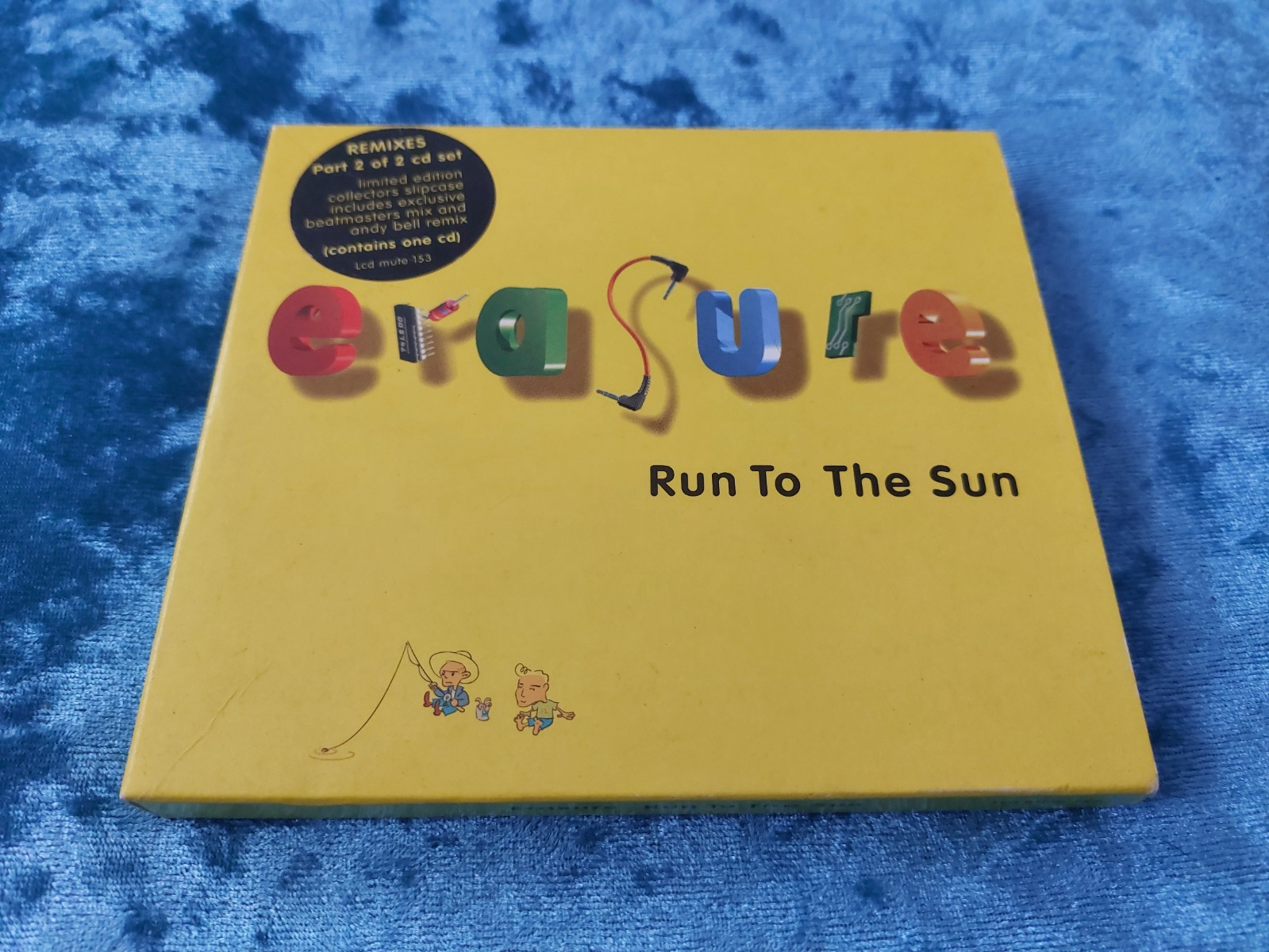 Erasure – Run To The Sun CD1 & Run To The Sun ( Remixes ) CD2 ~ 2 x CD Single