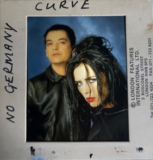 Curve Original Rare Large 50mm Promo Photo Slide Vintage Archive Collectible