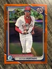 2024 Bowman Chrome Prospect -Victor Hurtado - Orange Refractor  /25 #BCP-223 RC