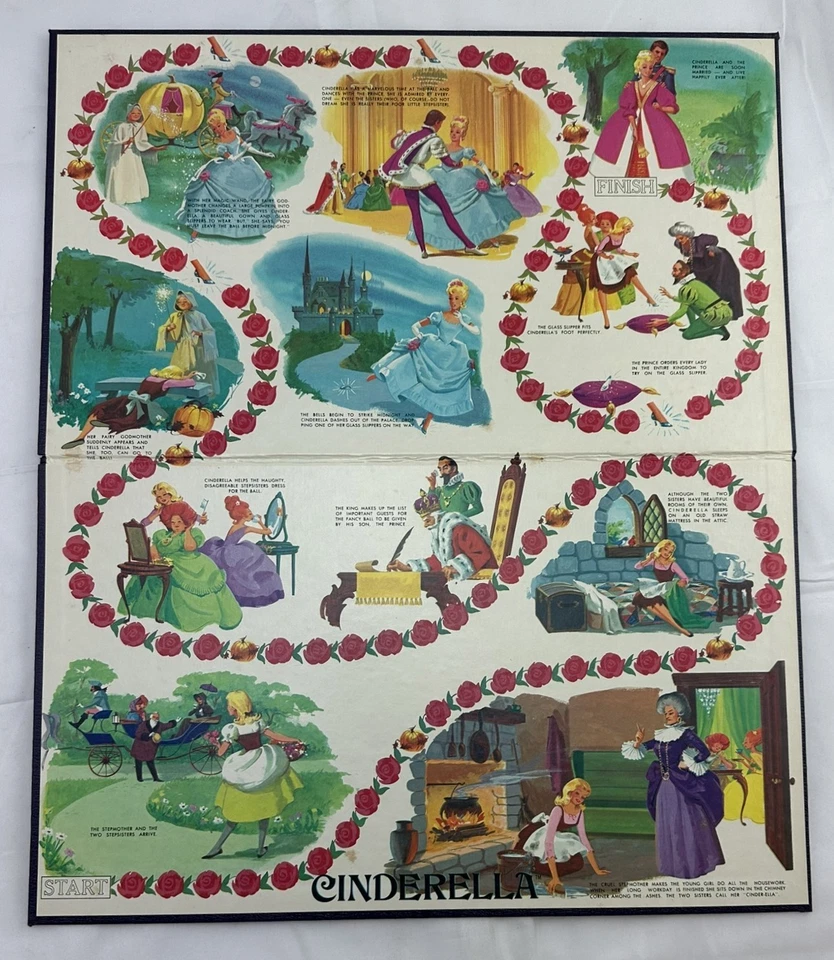 1975 Cinderella Game by Cadaco Complete in Great Condition FREE SHIPPING - Image 4 of 4