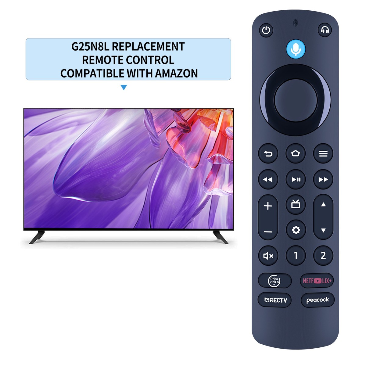G25N8L Remote Control For Amazon Alexa Fire TV Pro 840268958336