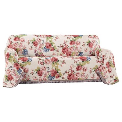 Rose Tapestry Furniture Throw, Chair