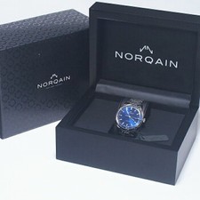 NORQAIN Freedom 60 N2000S02A Blue Dial Automatic Men's Watch 42mm Japan